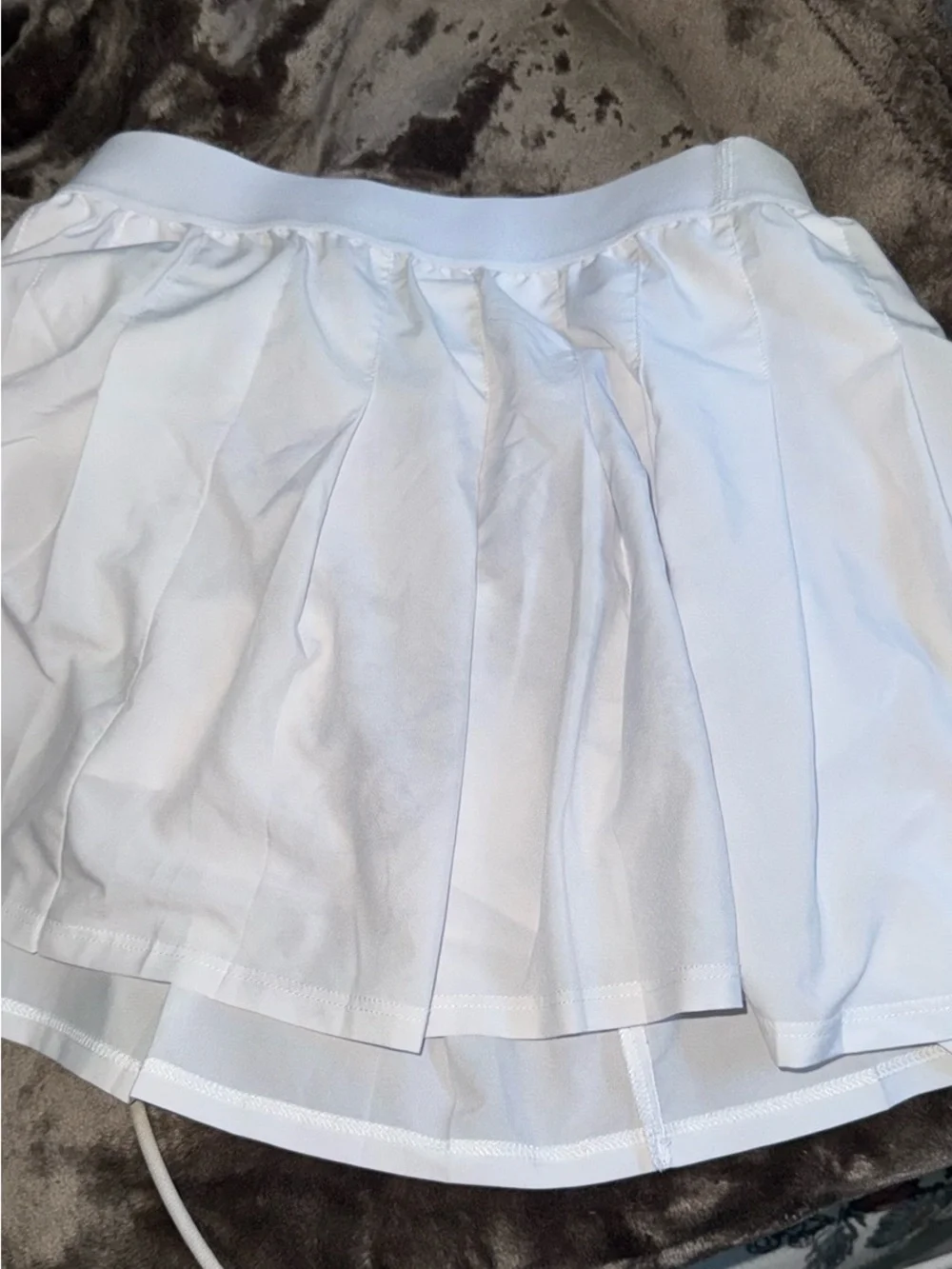 Alo pleated tennis skirt